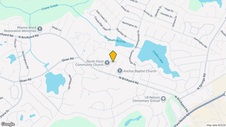 323 Longstone Ct Map and Location Details