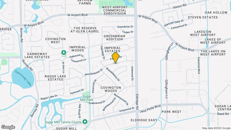 13603 Woodchester Dr Map and Location Details
