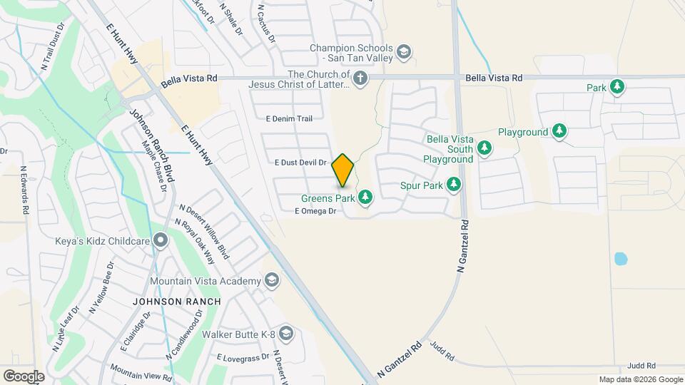 30493 N Bareback Trail Mapa y Detalles de la Ubicación