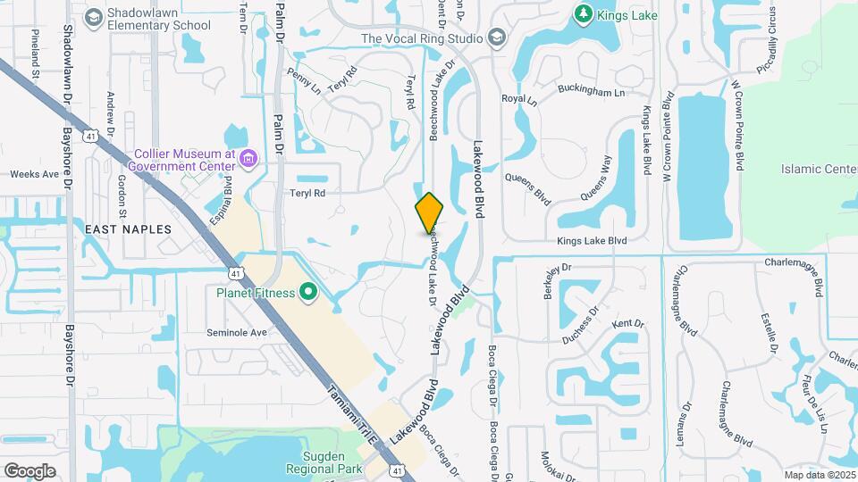 4344 Beechwood Lake Dr Map and Location Details