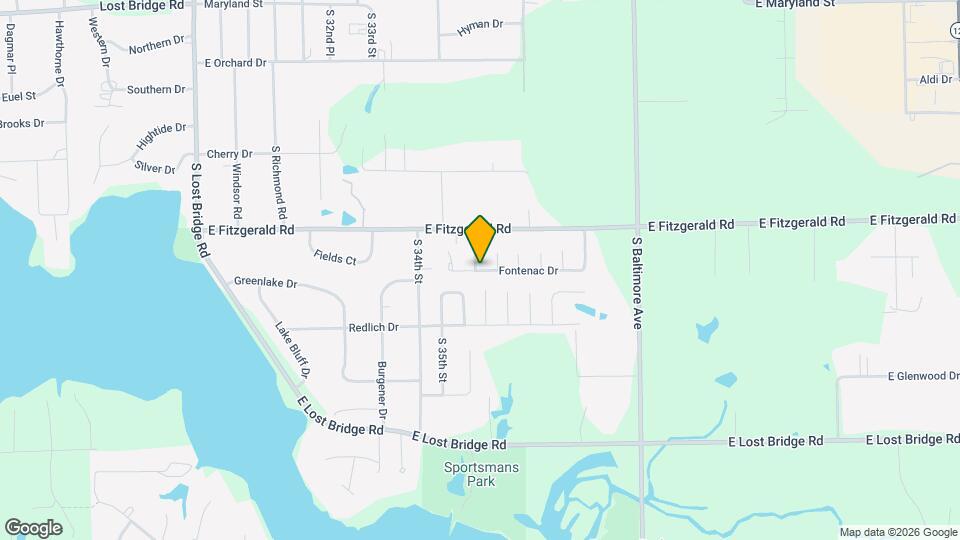 3420 Fontenac Dr Map and Location Details