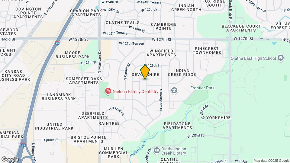 12936 S Raintree Dr Map and Location Details