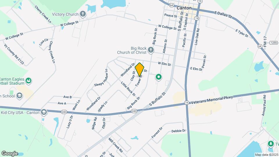 1130 Tower St Map and Location Details