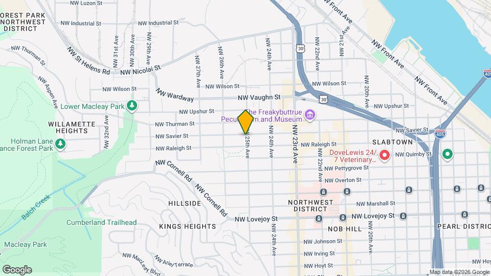 1635 NW 25th Ave, Unit 2 Mapa y Detalles de la Ubicación