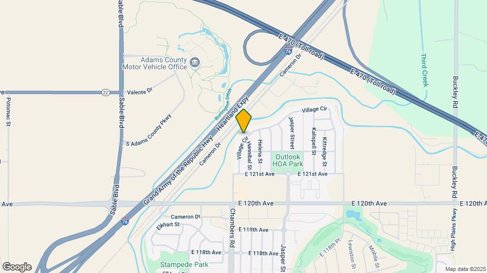 15411 Village Cir E Map and Location Details