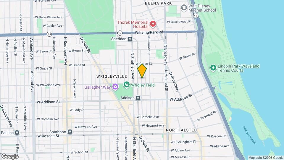 3711 N Wilton Ave, Unit 5 Mapa y Detalles de la Ubicación