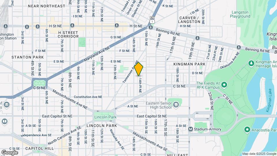 326 14th Place Northeast, Unit #4 Map and Location Details