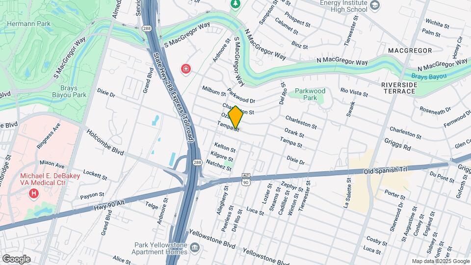 3336 Tampa St Map and Location Details