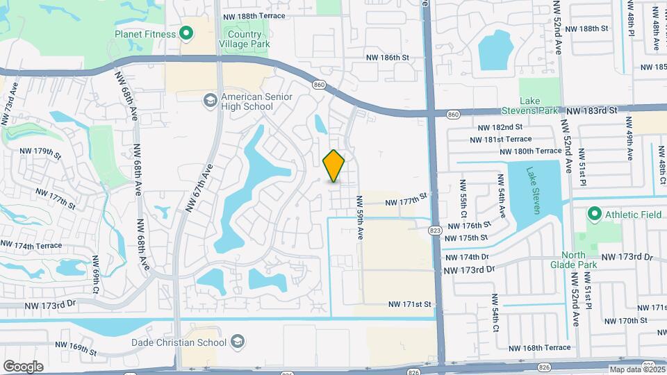 17718 NW 59th Ave Map and Location Details