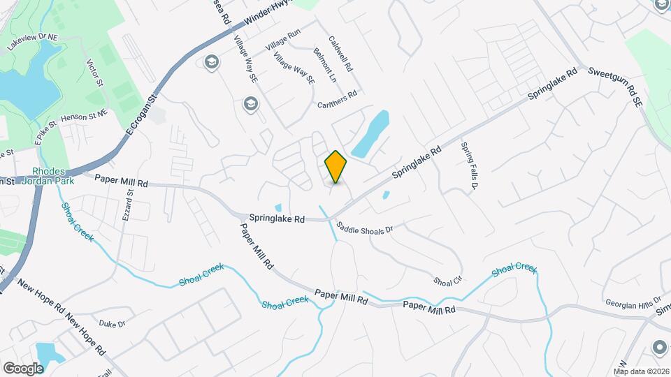 425 Village Bluff Dr Map and Location Details