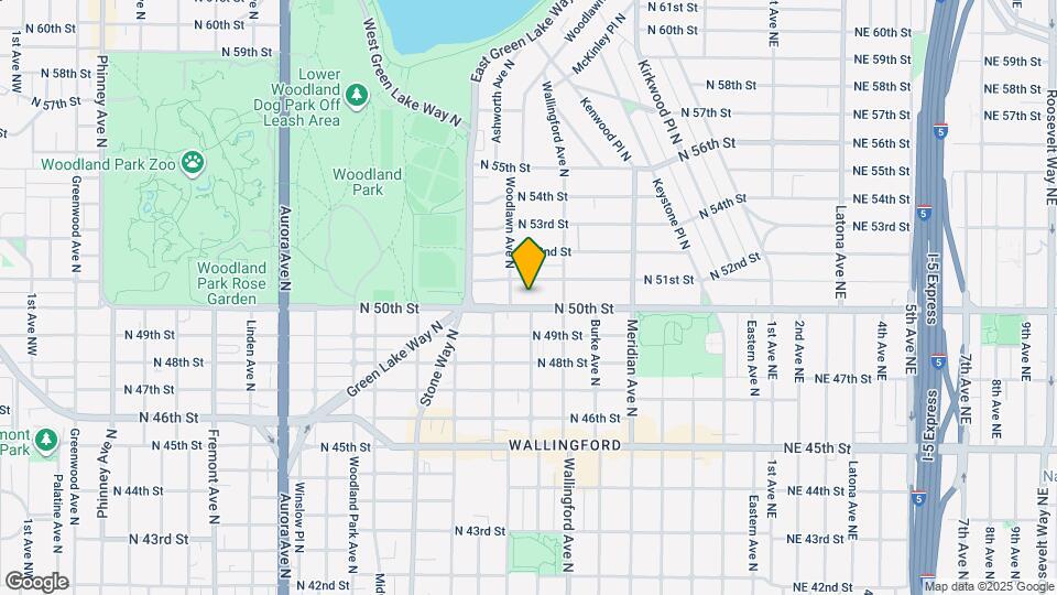 1612 N 50th St Map and Location Details