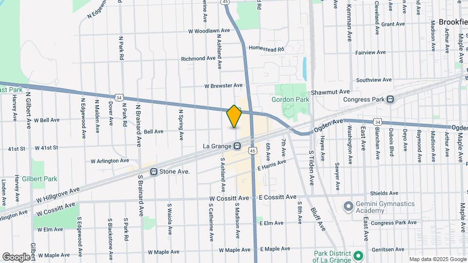 22 N Madison Ave Map and Location Details