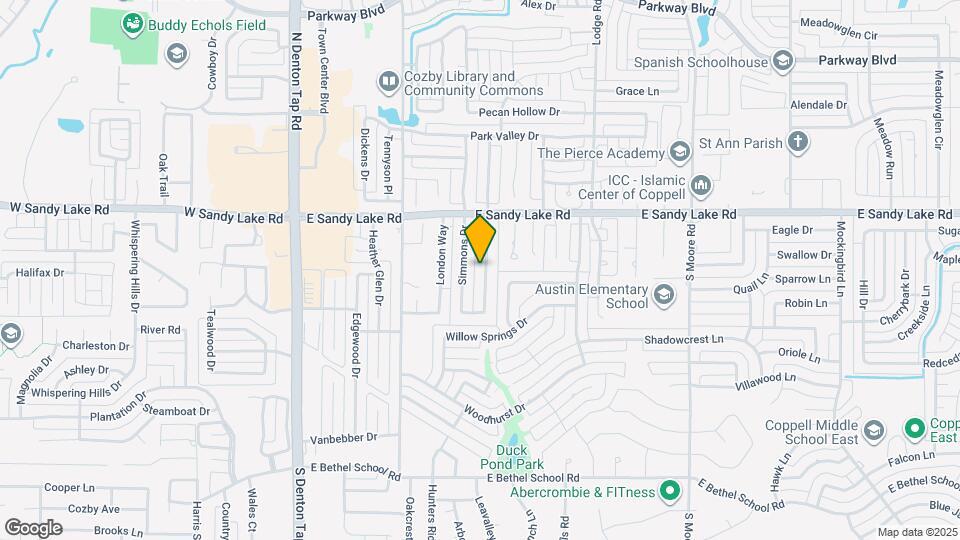 224 Simmons Dr Map and Location Details