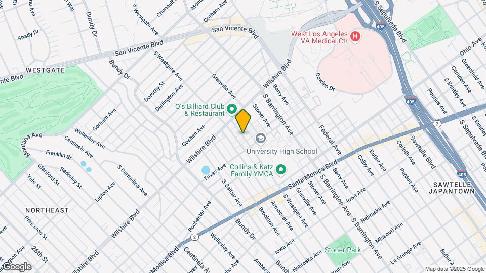 1244 S Westgate Ave, Unit 0 Map and Location Details