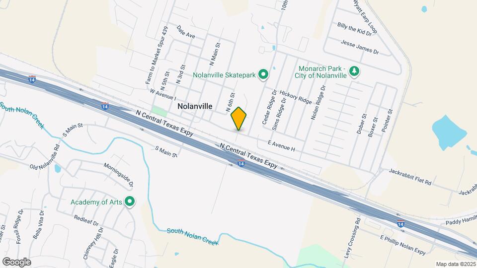 201 N 8th St Map and Location Details