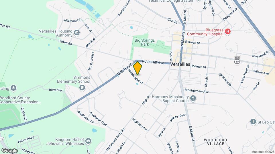 215 Wooldridge Ln Map and Location Details