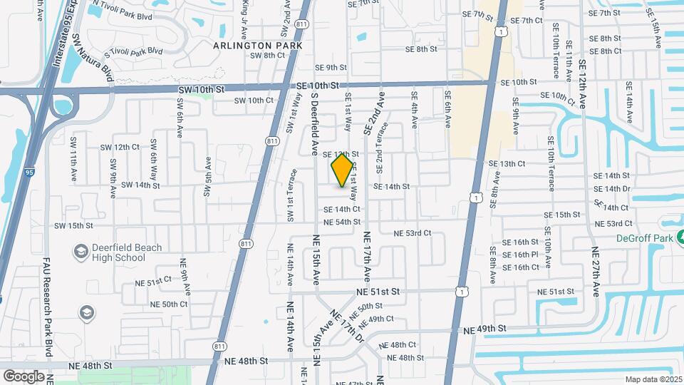 111 SE 14th Pl Map and Location Details