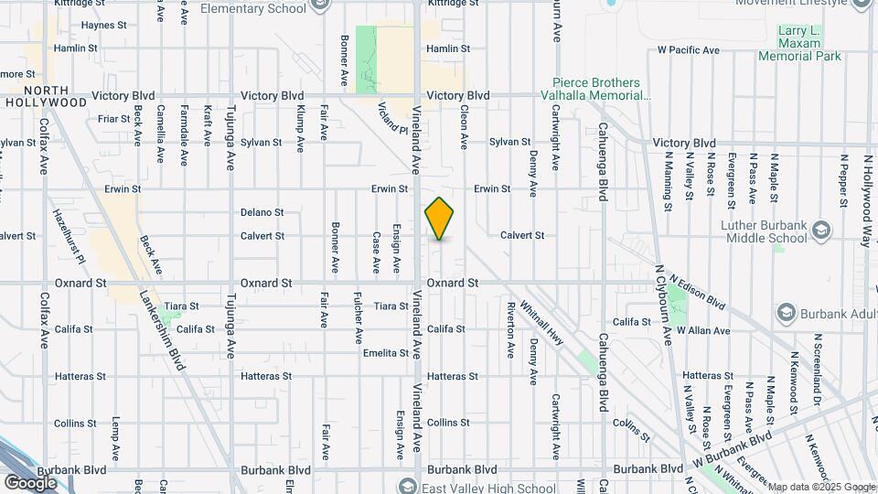 6049 Craner Ave Map and Location Details