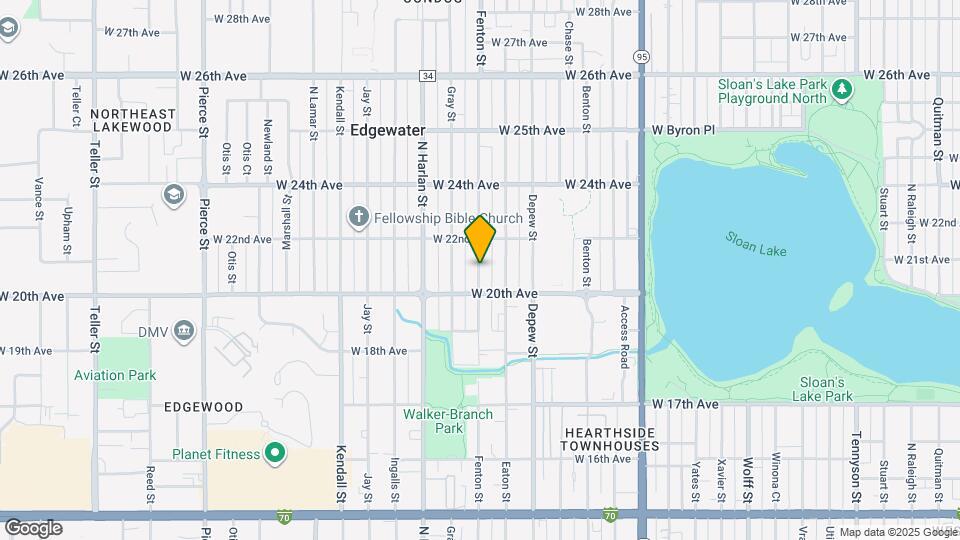 1990 Fenton St Map and Location Details