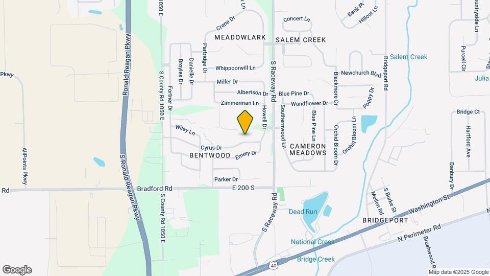 10874 Cyrus Dr Map and Location Details