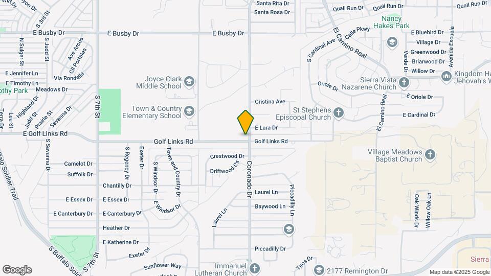 2209 Golf Links Rd Map and Location Details