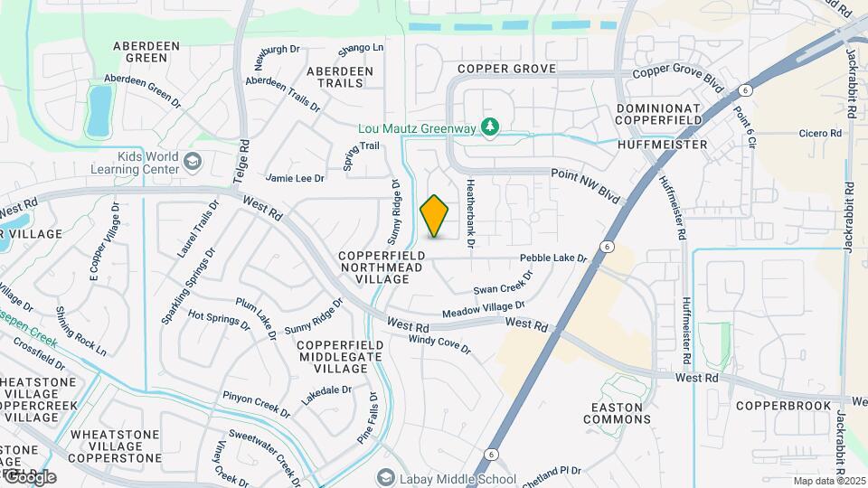 15639 Barber Grove Ln Map and Location Details