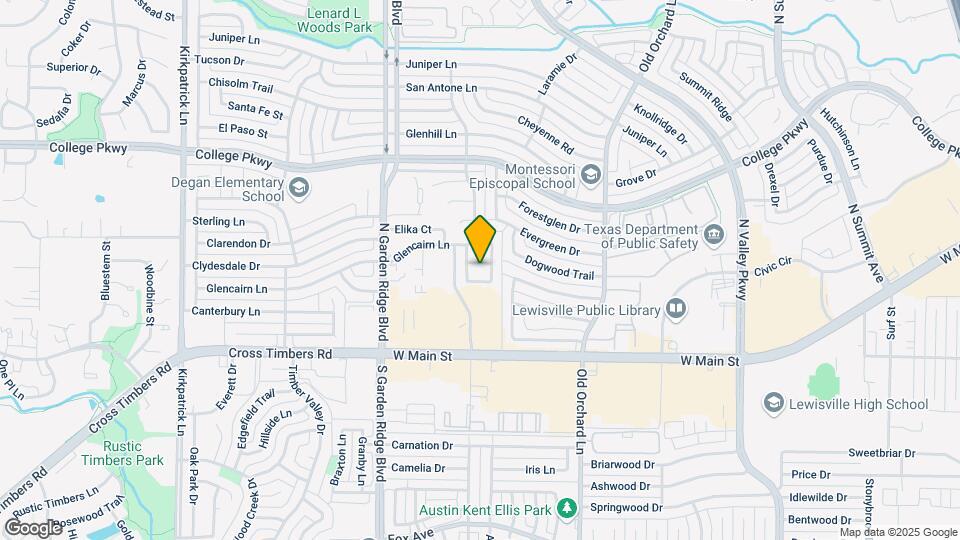 1508 Sequoia Grove Ln Map and Location Details