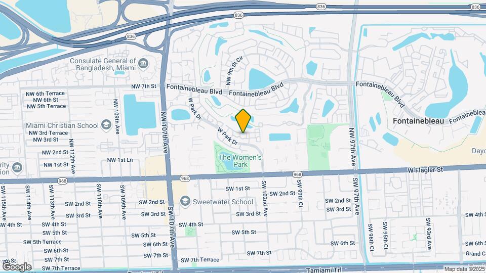 341 W Park Dr Map and Location Details