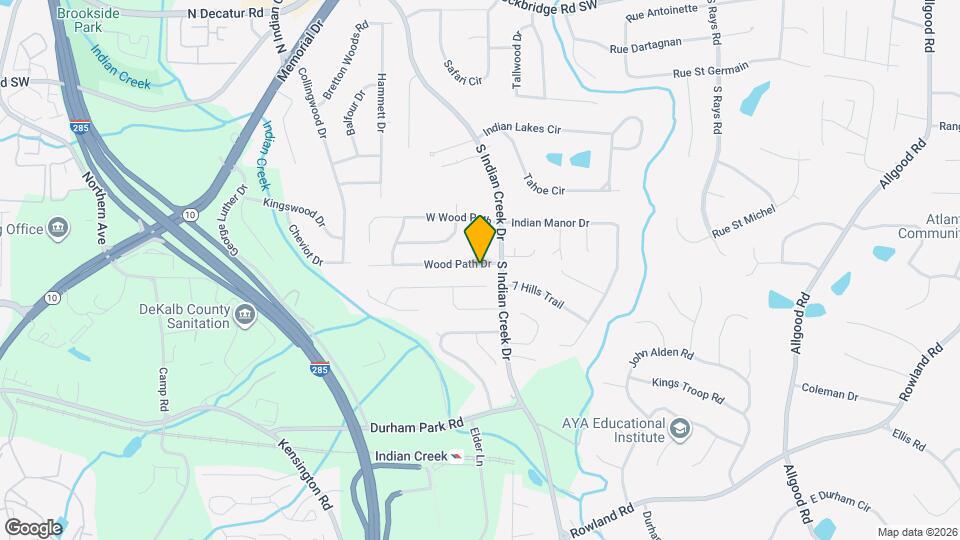 3959 Wood Path Dr Map and Location Details