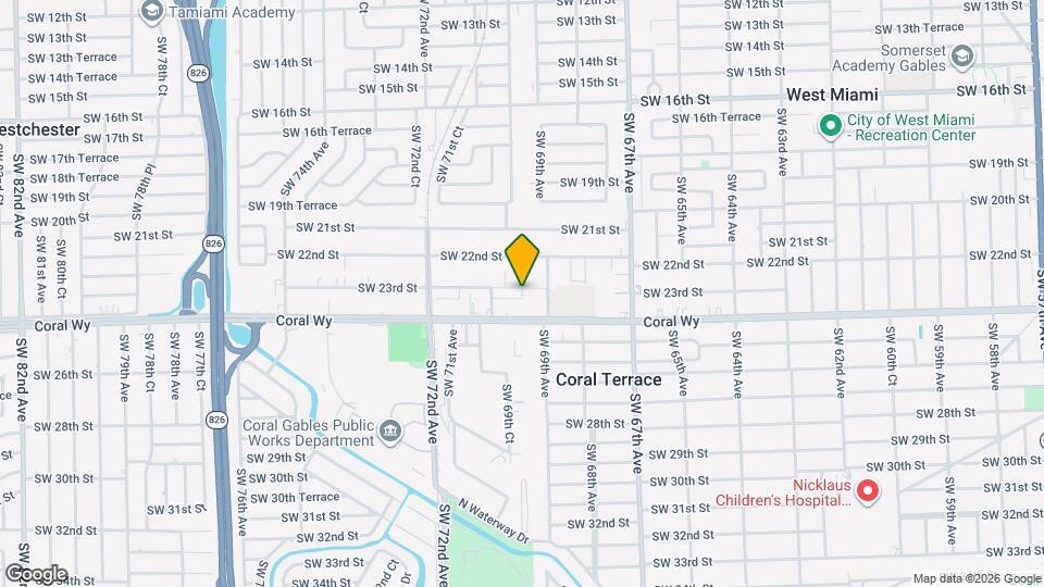 7000 SW 23rd St Map and Location Details