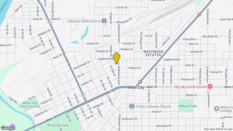 1217 Palmer St Map and Location Details