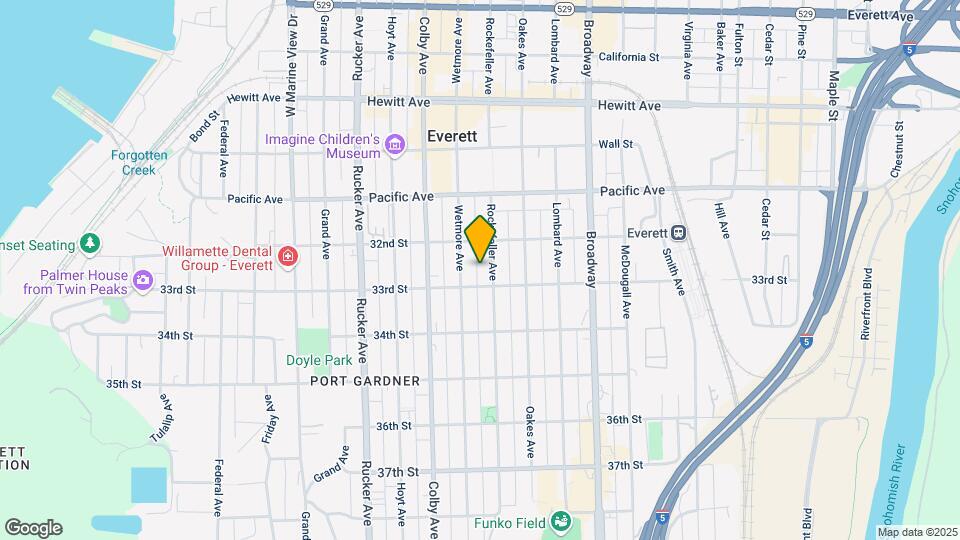 3222 Rockefeller Ave Mapa y Detalles de la Ubicación