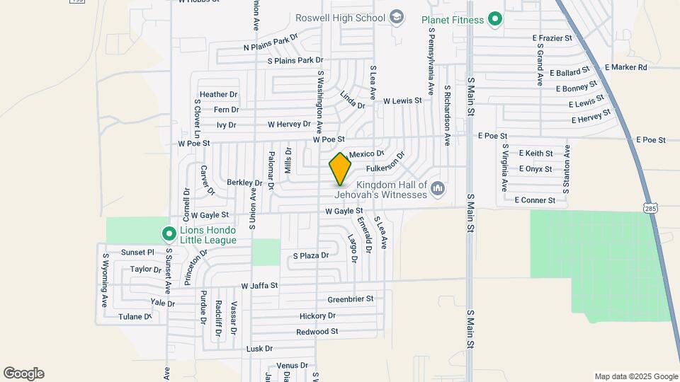 601 Barnett Dr Map and Location Details