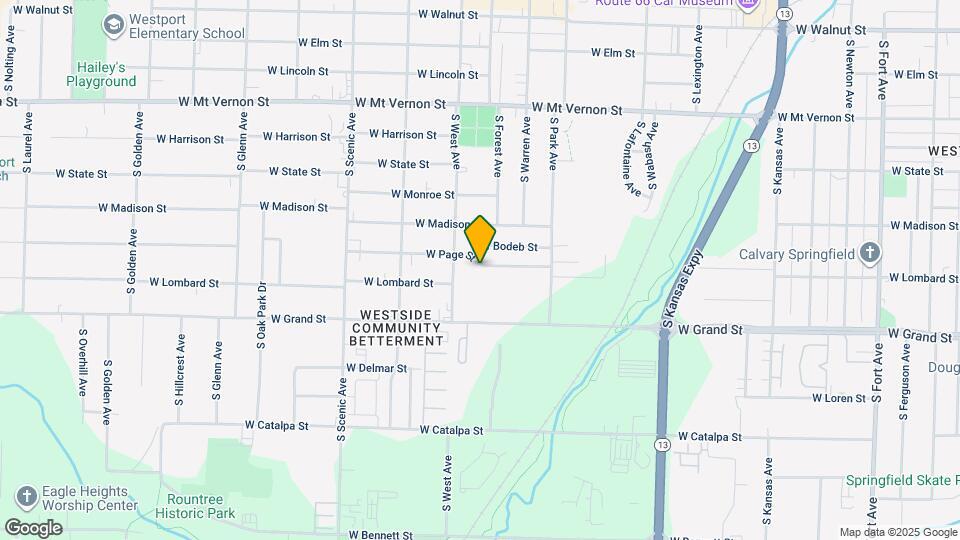2422 W Page St Map and Location Details