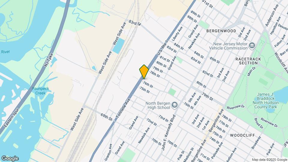 1710 76th St Mapa y Detalles de la Ubicación