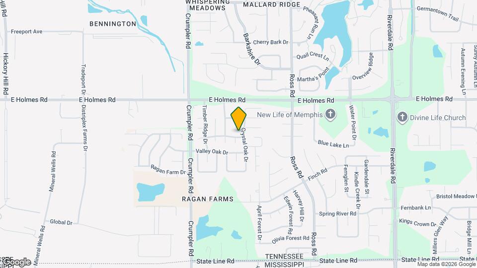 6562 Oak Hurst Dr Map and Location Details