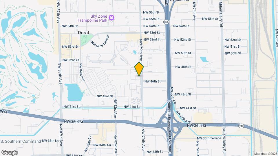 4500 NW 79th Ave Map and Location Details