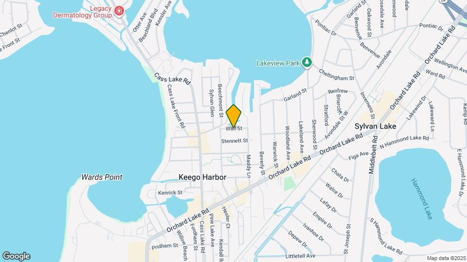 2829 Wall St Map and Location Details