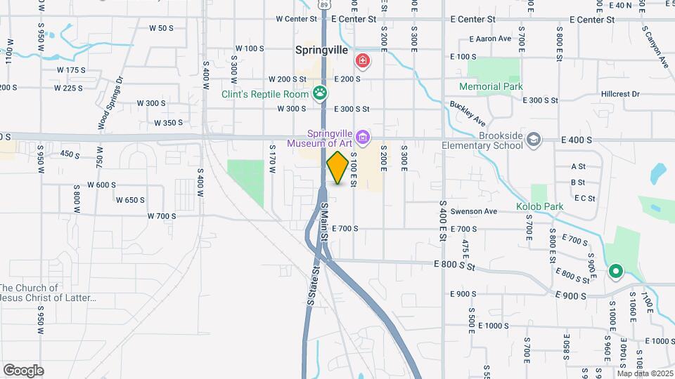 587 S Main St, Unit 4 bedroom Map and Location Details