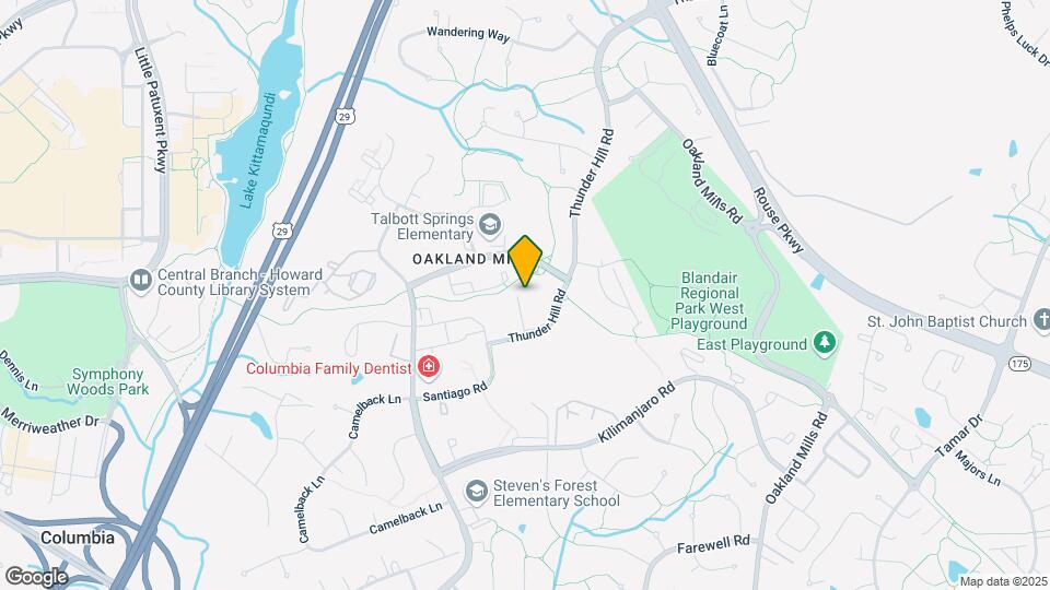 5870 Thunder Hill Rd Map and Location Details