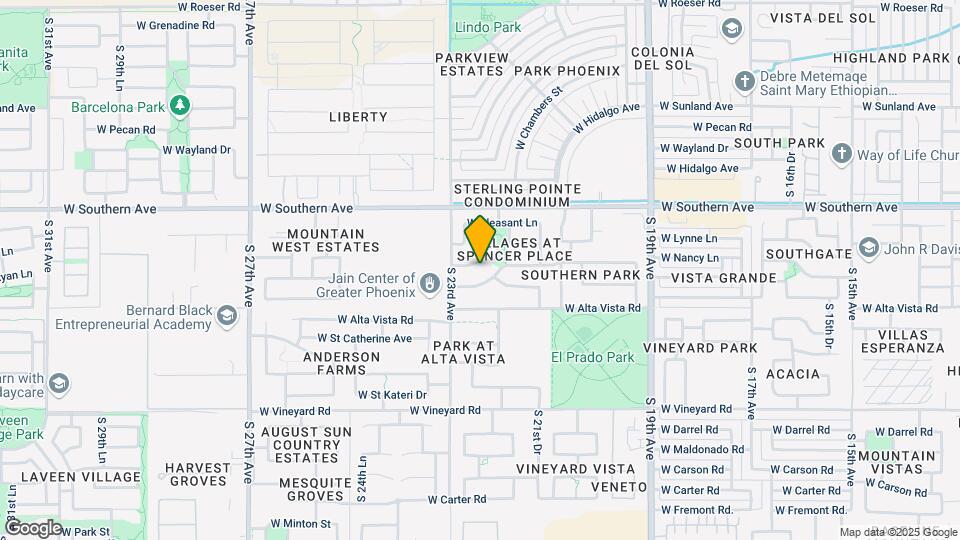 2215 W Nancy Ln Map and Location Details