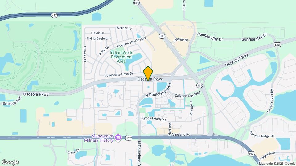 3147 Tocoa Cir Map and Location Details