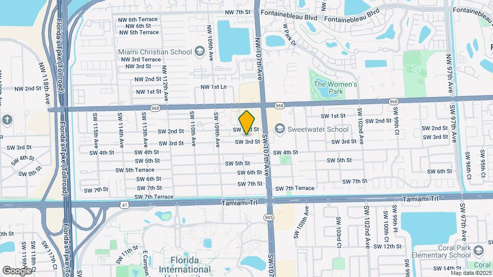 10735 SW 3rd St Map and Location Details