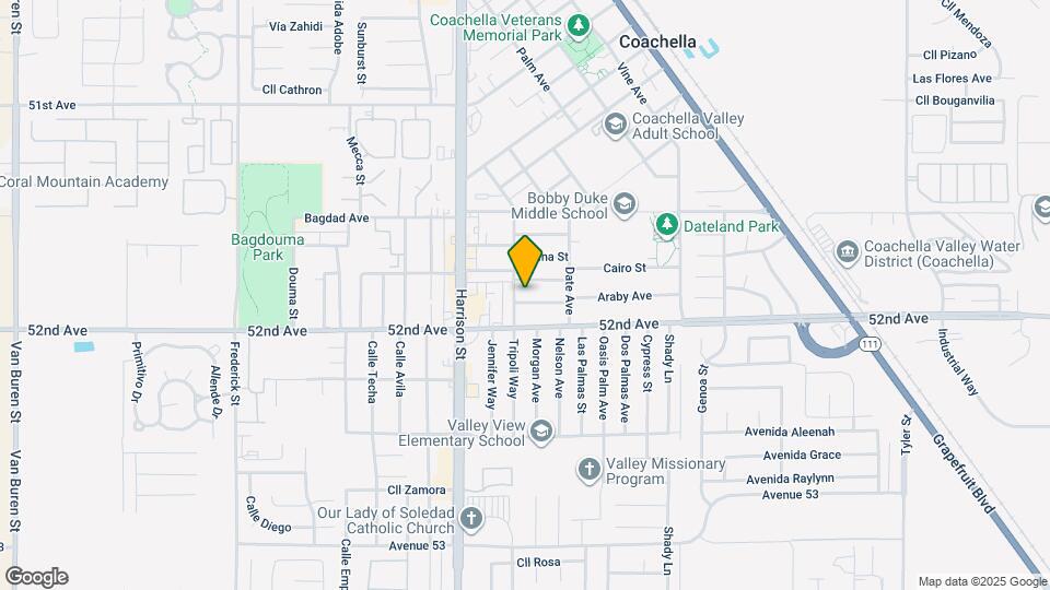 85225 Araby Ave Map and Location Details