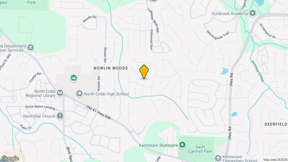 3505 Donamire Way NW Map and Location Details