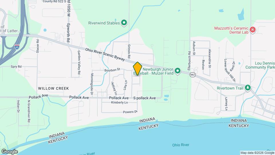 9895 Cove Point Ct Map and Location Details