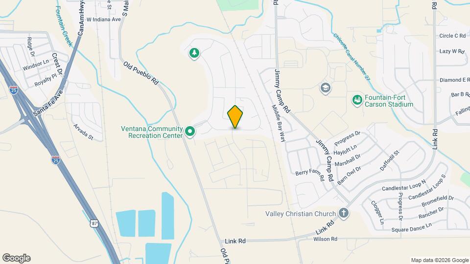 7407 Benecia Dr Map and Location Details