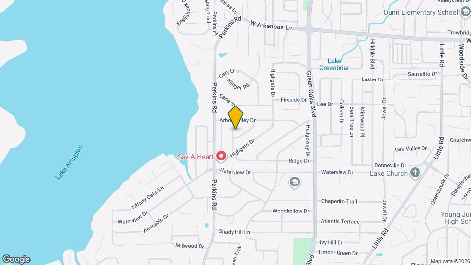 2707 Woodshire Dr Map and Location Details