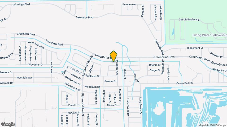 1955 Laverna Ave Map and Location Details