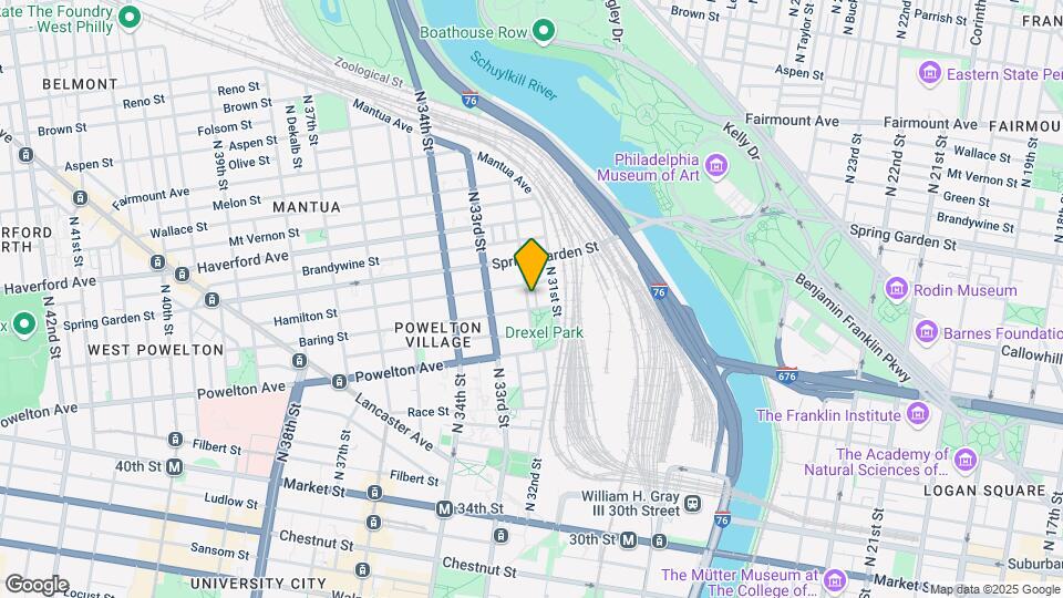 401 N 32nd St Map and Location Details